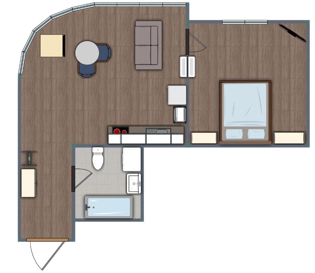 أوديسا Gagarin Plaza Design Apartment المظهر الخارجي الصورة